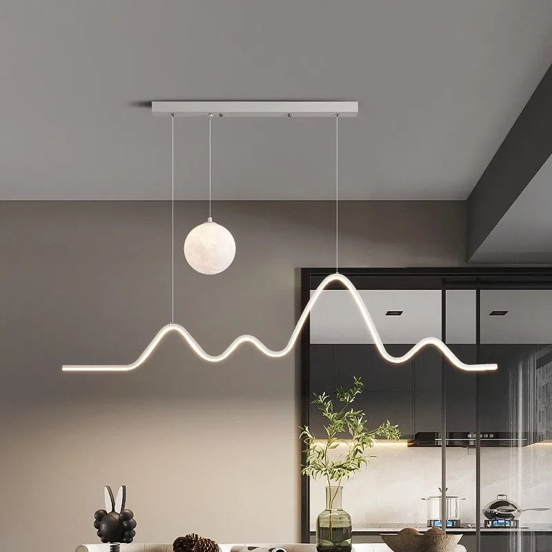 Modern LED Ring Pendant Light