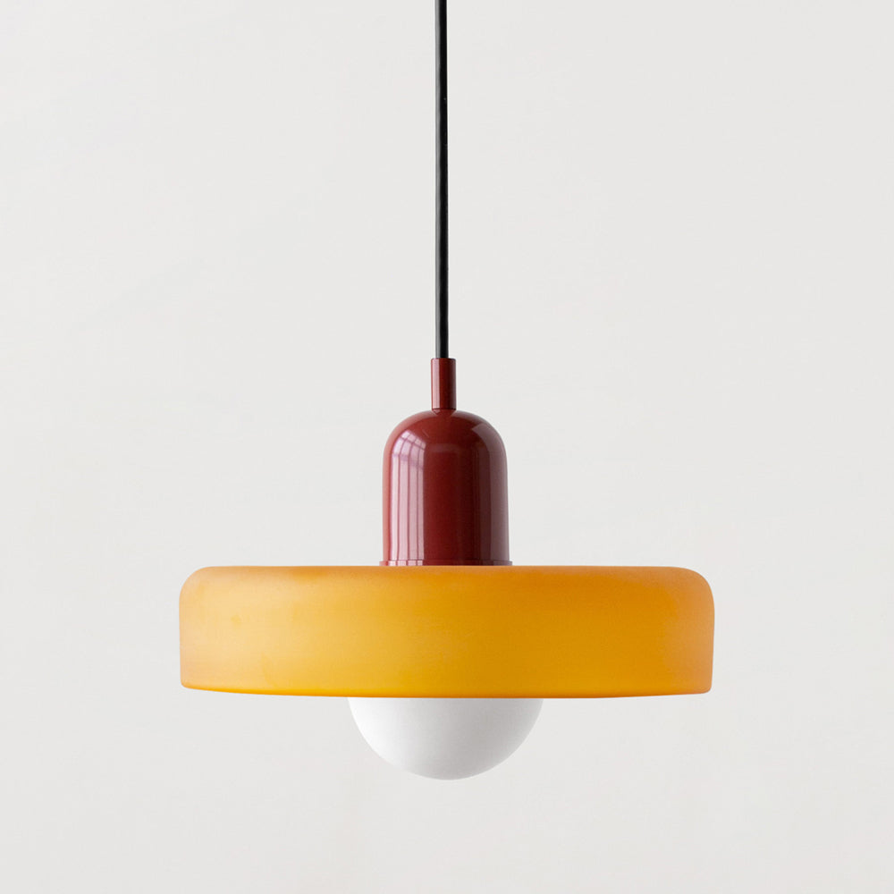 Suspension luminaire en Verre Coloré Minimaliste